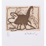 PIERRE ALECHINSKY (born 1927) Arch&#232;mes Eau-forte et aquatinte. Sign&#233;e et num&#233;rot&...