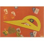 MAX ERNST (1891-1976) Le jeu de carte,1967 Lihographie en couleurs. Sign&#233;e et num&#233;rot&...