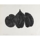 RAOUL UBAC (1909-1985) Les fruits,1975 Empreinte d'ardoise grav&#233;e sur papier japon. Sign&#2...