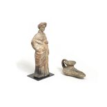 After the Antique, a Greek terracotta female figure (2)