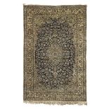 A part silk Nain carpet Central Persia 252.5cm x 165cm