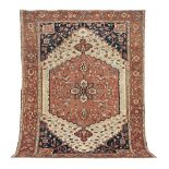 An impressive antique Heriz carpet North West Persia, circa 1890 472cm x 353cm