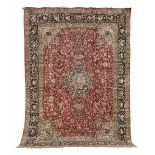 A striking Qum carpet Central Persia, circa 1960 440cm x 332cm