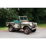 1950 Land Rover Series I 80' 4x4 Utility Chassis no. R06113479