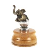 A rare 'L'Oeuf D'Elephant' mascot by Cardeilhac, French, 1920s,