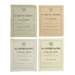 Assorted letters and ephemera relating to 24 Heures Le Mans, The Hon Mrs Chetwynd and Automobile...