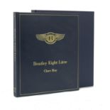 Clare Hay: Bentley Eight Litre; a signed leather-bound Author's Proof,