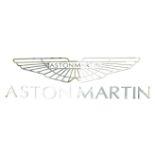 An Aston Martin winged Emblem and lettering, ((23))