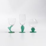 HILTON MCCONNICO & DAUM Suite de 12 verres &#224; eau, 10 verres &#224; vin et 4 verres &#224; ...