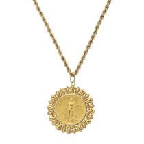 COIN PENDANT/NECKLACE