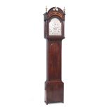 An 18th century mahogany cased longcase clock the dial engraved Alexander Leith