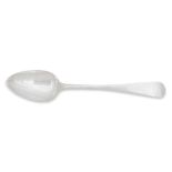 Tain: A provincial table spoon By Alexander Stewart of Tain, circa 1820 Four marks: AS, TAIN, wh...