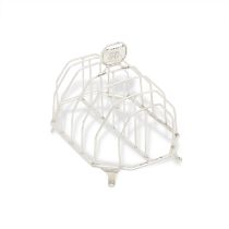 Aberdeen: An unusual George III provincial toast rack by James Begg, Aberdeen circa 1840,