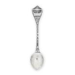 Iona: A George V coffee spoon By Alexander Ritchie of Iona Three marks: AR, IONA, ICA, and with ...