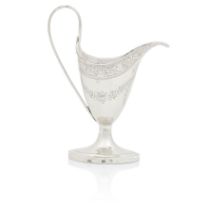 Perth: A George III cream jug By Robert Keay, Perth, circa 1800 Three marks: RK, RK, double-head...