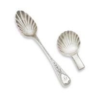 Inverness: A George III provincial caddy spoon By Robert Naughten of Inverness, circa 1820 Four ...