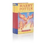 ROWLING (J.K.) Harry Potter and the Order of the Phoenix, FIRST EDITION, SIGNED BY THE AUTHOR, B...