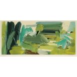 Ivon Hitchens (British, 1893-1979) For John Constable Screenprint in colours, 1976, on J. Green w...