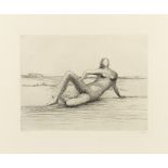 Henry Moore O.M., C.H. (British, 1898-1986) Reclining Figure 4, from The Reclining Figure Etching...