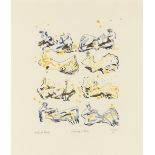 Henry Moore O.M., C.H. (British, 1898-1986) Hommage &#224; Rodin Lithograph in colours, 1966, on ...