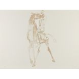 Dame Elisabeth Frink R.A. (British, 1930-1993) Horse and Rider I, from Horse and Rider Lithograph...