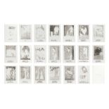 Dame Elisabeth Frink R.A. (British, 1930-1993) Canterbury Tales II The complete set of 19 etching...