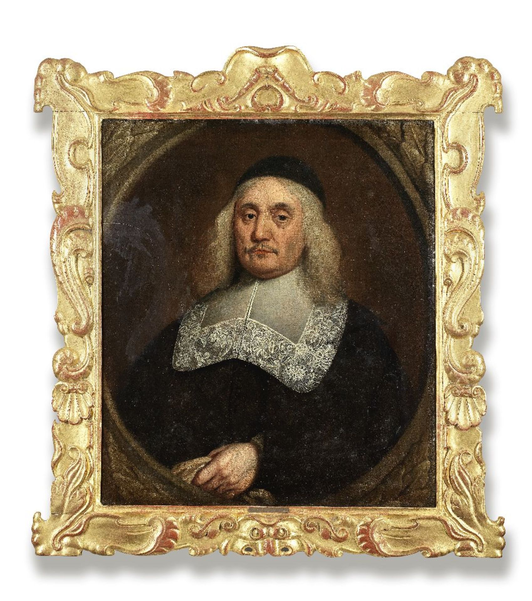 Circle of Pieter Borselaer (Middelburg circa 1640-1731) Portrait of a gentleman, half-length, in...