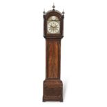 A late 18th century Scottish mahogany longcase clock the dial signed Jo. Kirkwood, Repath