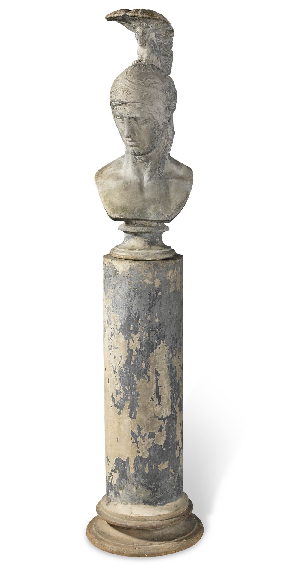 After William Theed (British, 1804-1891): A third quarter 19th century artificial stone bust of ...