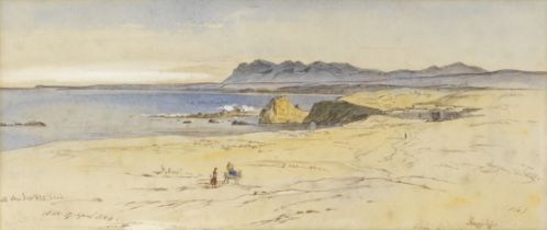 Edward Lear (British, 1812-1888) Akroteri from Khanea, Crete