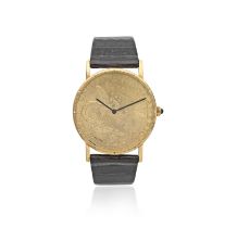 Corum. An 18K gold manual wind wristwatch in the form of a twenty dollar coin Twenty Dollars 189...