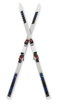 A pair of Sir Roger Moore's K2 Giant Slalom skis