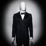 A double-breasted mohair dinner suit reputedly by Angelo Roma and believed to have been made for...