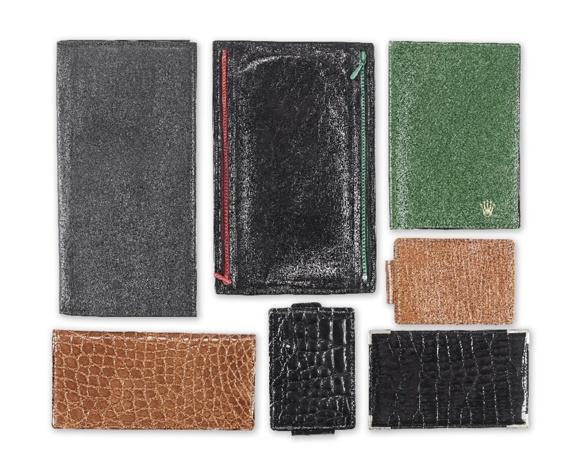 A selection of seven card holders (7)