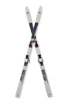 A pair of Sir Roger Moore's Precision USA 1600 GSP skis