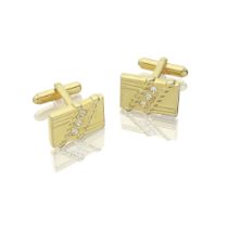 A pair of paste-set cufflinks (2)