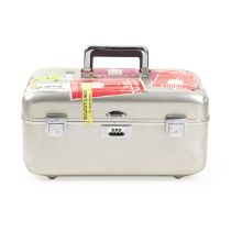 A Zero Halliburton aluminium travelling case