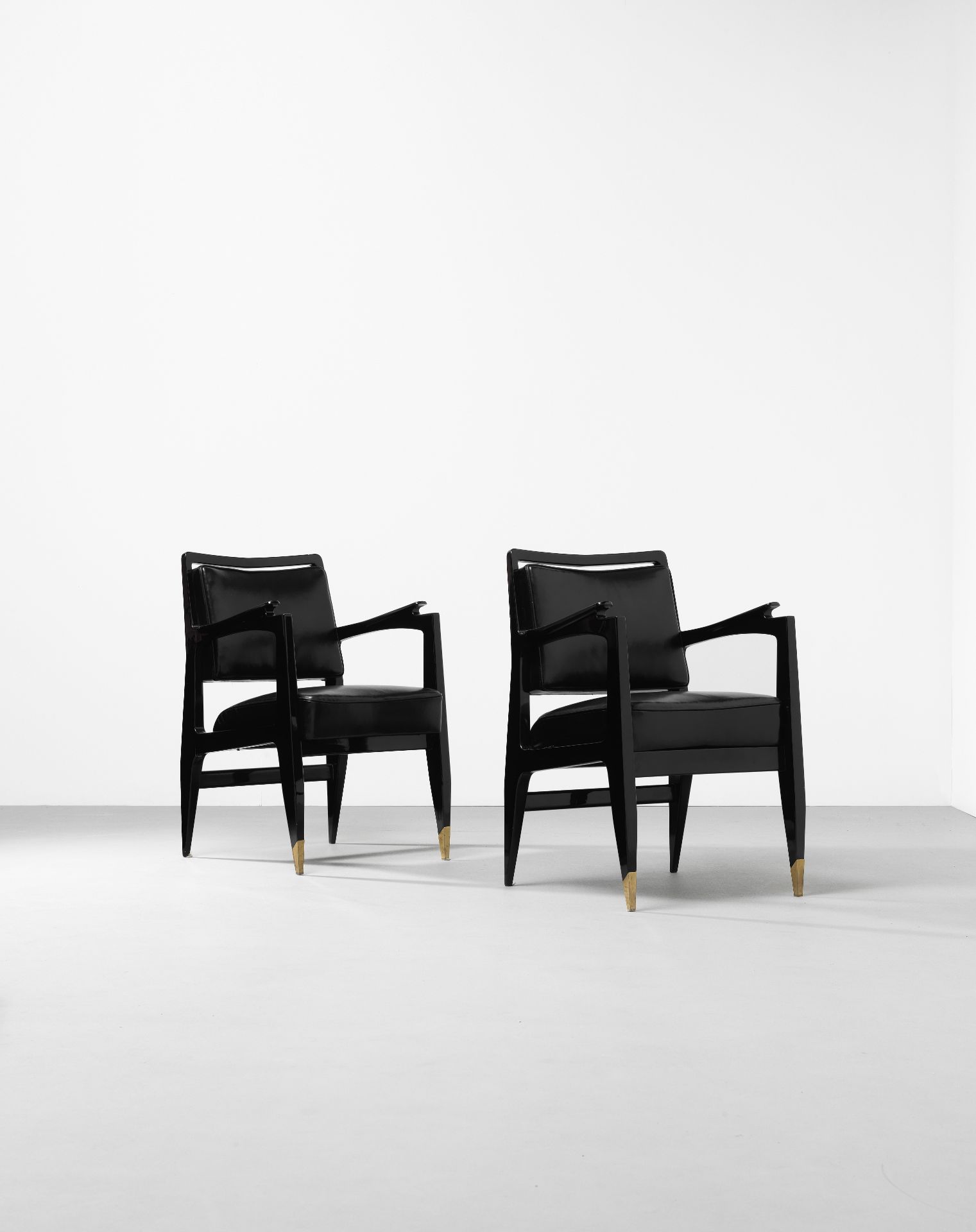 Rapha&#235;l Pair of armchairs, 1960s