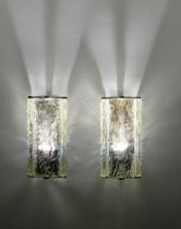 Eug&#232;ne Printz Pair of wall lights, commissioned by Ma&#238;tre Durand-Villette, 5 rue Cogna...