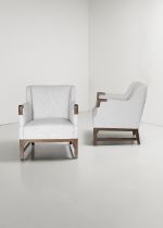 C.B. Hansen Pair of armchairs, circa 1945