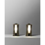 Eug&#232;ne Printz Two table lamps, commissioned by Ma&#238;tre Durand-Villette, 5 rue Cognacq-J...