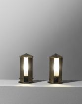 Eug&#232;ne Printz Two table lamps, commissioned by Ma&#238;tre Durand-Villette, 5 rue Cognacq-J...