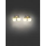 Vilhelm Lauritzen Pair of wall lights, designed for the National Broadcasting House, Copenhagen,...