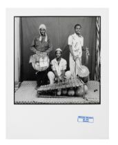 Malick Sidib&#233; (Malian, 1935-2016) Musicians (framed)