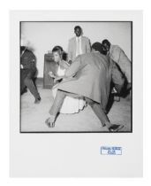 Malick Sidib&#233; (Malian, 1935-2016) Danser le twist, 1965 (framed)