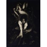 Pierre Molinier (1900-1976) 'Le r&#234;ve de Hanel', photomontage, Planche 7 du 'Chaman et ses C...