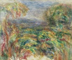 PIERRE-AUGUSTE RENOIR (1841-1919) Paysage du Midi (Painted in 1917-1918)