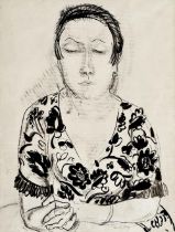 RAOUL DUFY (1877-1953) Portrait de Madame Raoul Dufy (Executed circa 1916)
