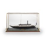 A Fine Keith Townsend 1:20 Scale Model of the Twin Screw Steam Yacht Esperance, Modern, the mode...
