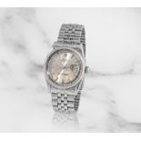 Rolex. A stainless steel automatic calendar bracelet watch Rolex. Montre bracelet en acier avec ...